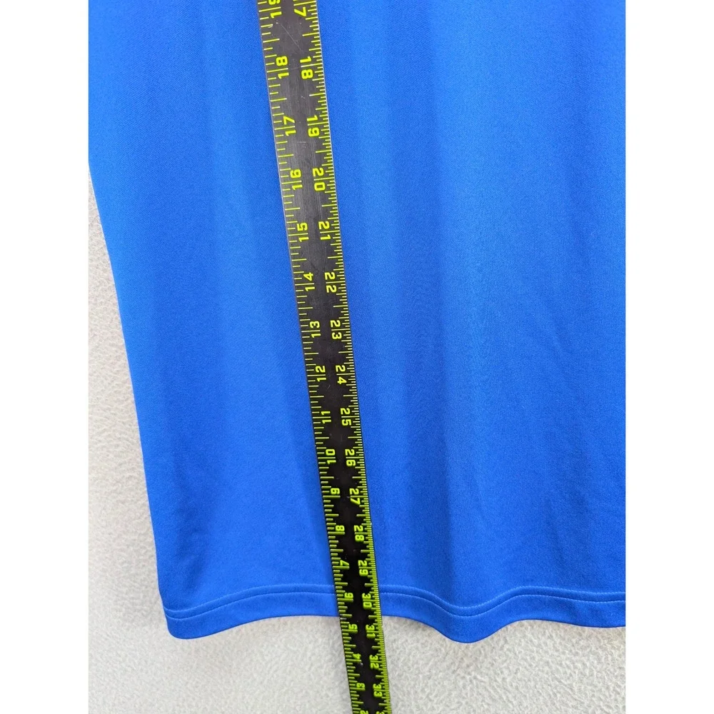 Adidas TPC Myrtle Beach Golf Polo Shirt Men's L Blue Primegreen Embroidered Logo